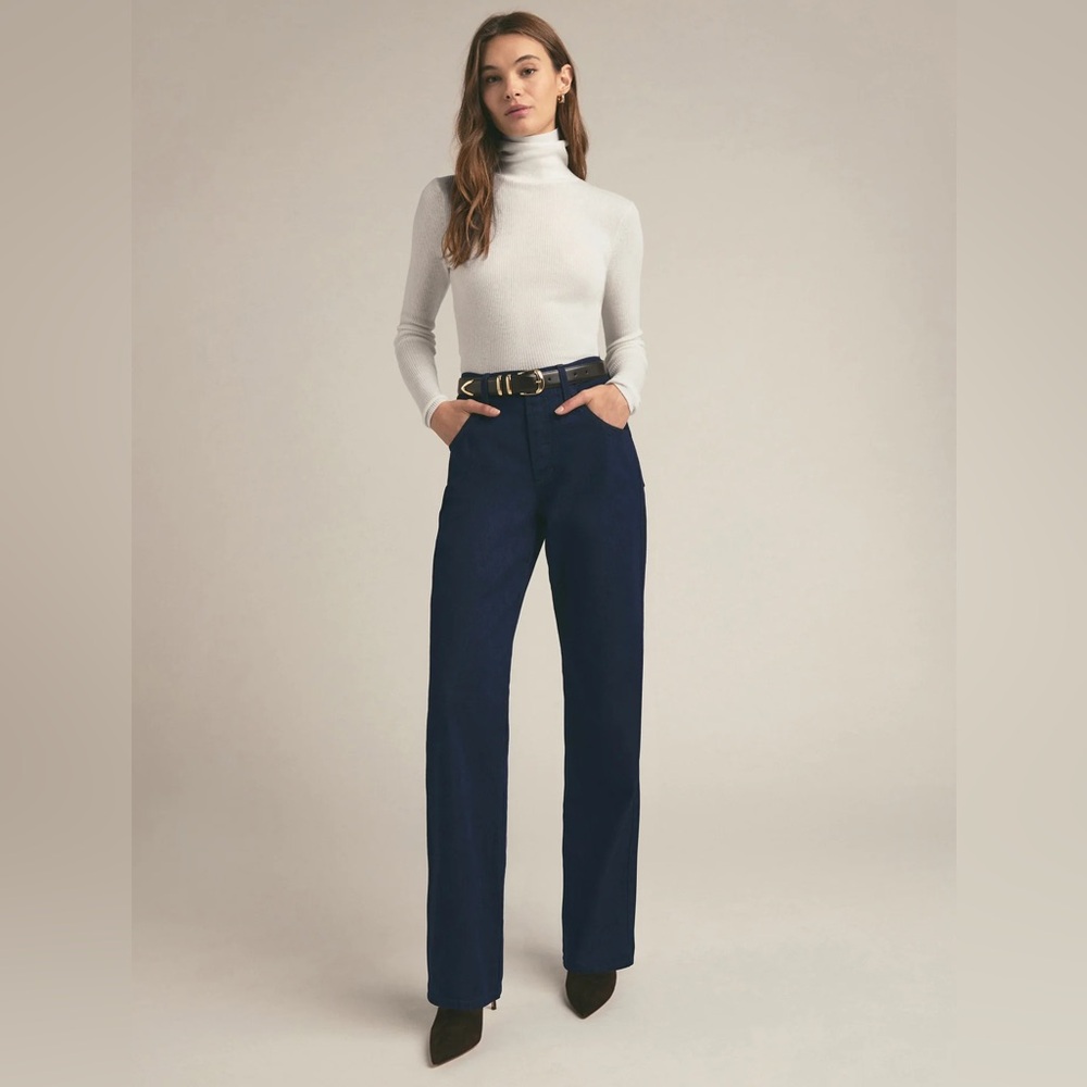 Favorite Daughter The Jennifer High Rise Loose Straight Jeans